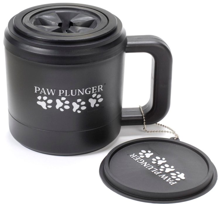 Лапомойка малая для собак до 10 кг Paw plunger , черная