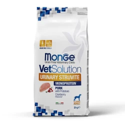 Диетический корм Monge VetSolution Dog Urinary Struvite Уринари Струвит для собак при заболеваниях мочеполовой системы и струвитном течении МКБ