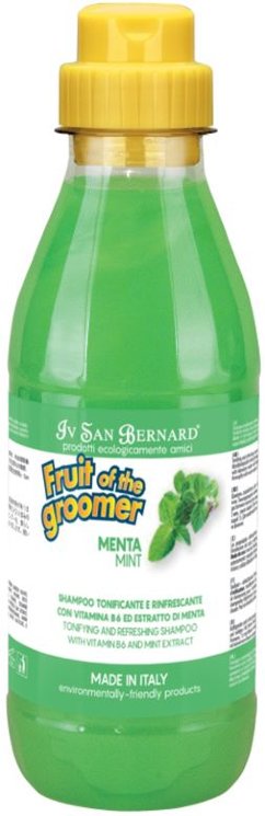 Iv San Bernard Шампунь с витамином В6 для любого типа шерсти, ISB Fruit of the Groоmer Mint