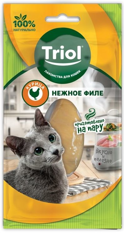 Triol Нежное филе КУРИЦЫ, для кошек, 20 гр