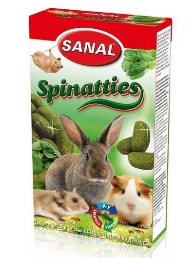 Sanal Лакомство "Spinetties" - конфеты со ШПИНАТОМ, 45 гр