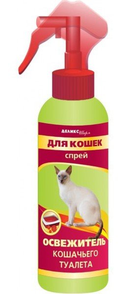 DELIX Спрей "Деликс Шарм" ОСВЕЖИТЕЛЬ туалета для кошек, 200 мл