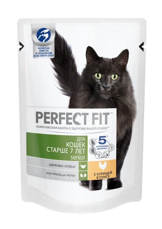 Perfect fit Паучи для кошек старше 7 лет (Senior), 85 гр