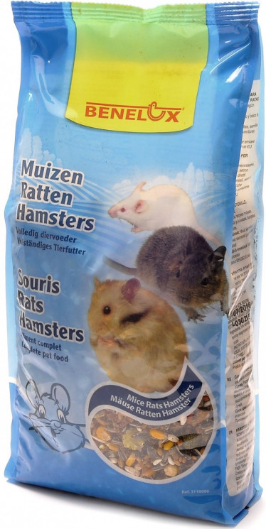 Benelux Корм для хомяков, крыс и мышей (Mixture for mice), 1,5 кг