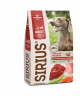 Полнорационный сухой PREMIUM корм SIRIUS для взрослых собак, мясной рацион