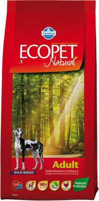 Farmina Ecopet Natural сухой корм для Взрослых собак Крупных пород с Курицей, 12 кг