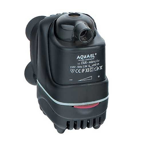 Aquael Фильтр внутренний для очистки и аэрации воды в аквариумах Fan Micro Plus до 30 л.