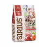 Полнорационный сухой PREMIUM корм SIRIUS для взрослых кошек, Мясной рацион