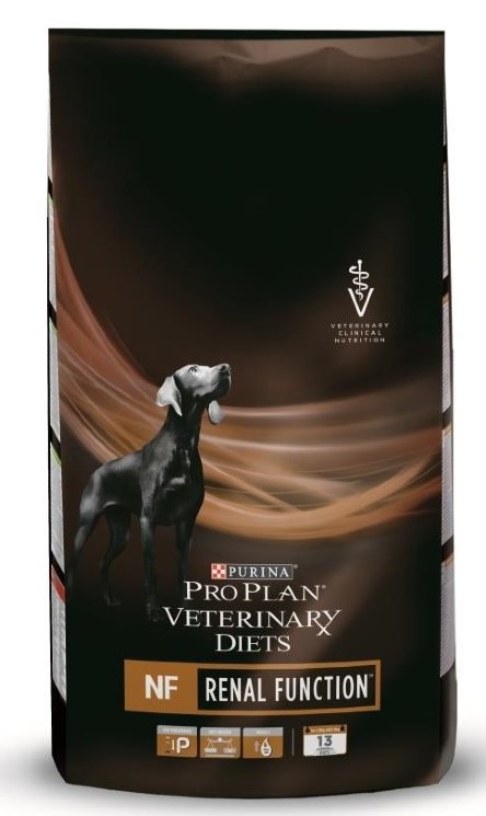 Сухой веткорм Purina для собак при заболевании почек (Dietts NF)