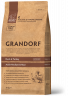 Сухой БЕЗЗЕРНОВОЙ корм Grandorf УТКА с ИНДЕЙКОЙ и БАТАТОМ для взрослых собак СРЕДНИХ и КРУПНЫХ пород (MED&MAXI Duck&Turkey)