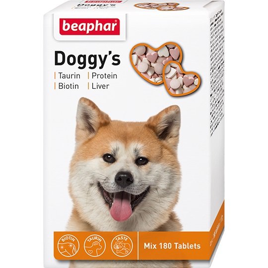 Beaphar КОМПЛЕКС витаминов для собак (Doggy's Mix), 180 шт.