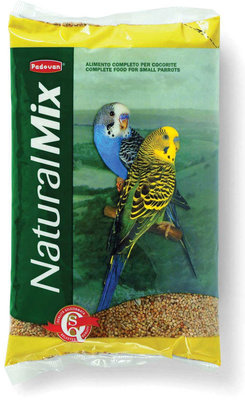 Padovan Сухой корм для волнистых попугайчиков, Naturalmix Cocorite, 1 кг