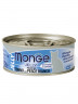 Влажный корм Monge jelly Adult cat для взрослых кошек с желтоперым тунцом и белой рыбой, консервы 80 г