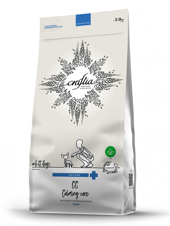 Сухой корм CRAFTIA GALENA DOG CALMING CARE для собак при стрессовых ситуациях 
