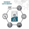 Cat's White наполнитель комкующийся с гранулами активированного угля для кошачьего туалета, пакет
