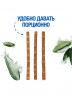 Лакомство Monge Gift Dental для кошек "Мягкие палочки" со свежим мясом кролика и шалфеем для чистки зубов, 15 гр