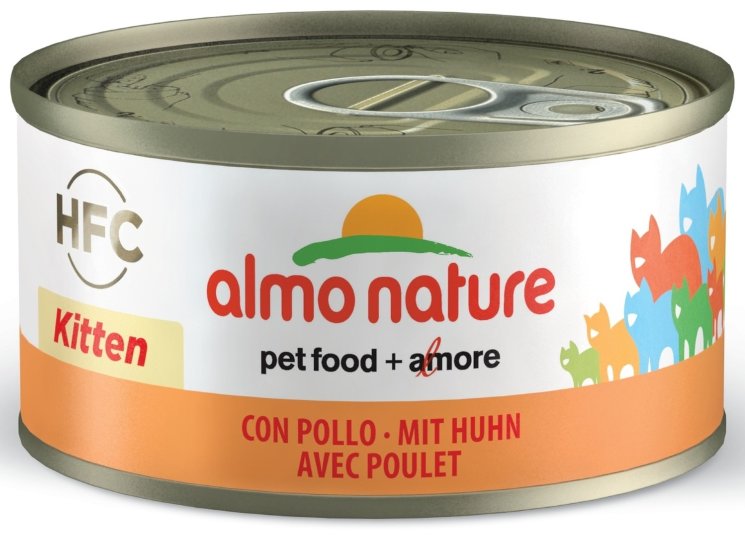 Almo Nature Legend Консервы с курицей для КОТЯТ (Legend HFC Kitten Chicken), 70 гр
