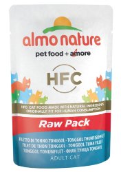 Паучи Almo Nature "ФИЛЕ ТОНГОЛЬСКОГО ТУНЦА", для кошек (Classic Paw Rack - Tonggol Tuna Fillet), 55 гр