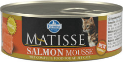 Farmina MATISSE CAT MOUSSE LINE Консервы мусс для Взрослых кошек с Лососем, 85 гр