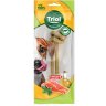 Triol Кость узловая из жил с МАСЛОМ ЛОСОСЯ для собак, уп. 1 шт, 12 см